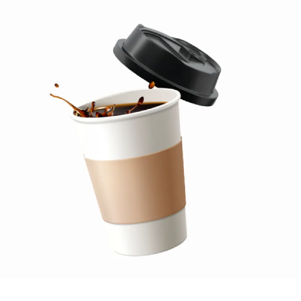 COFFEE CUP WITH LID IR 6 HJ2010