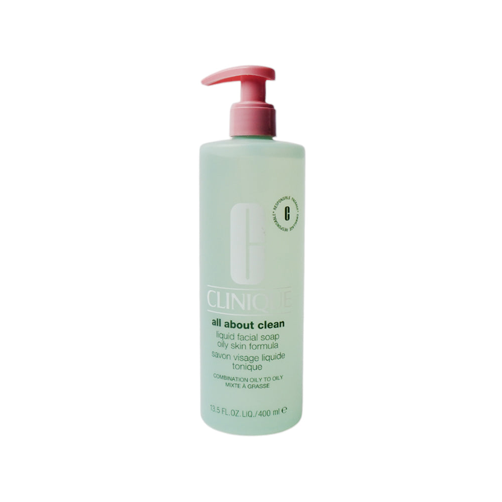 Clinique Liquid Facial Soap Oi L Skin Formula 400-ML