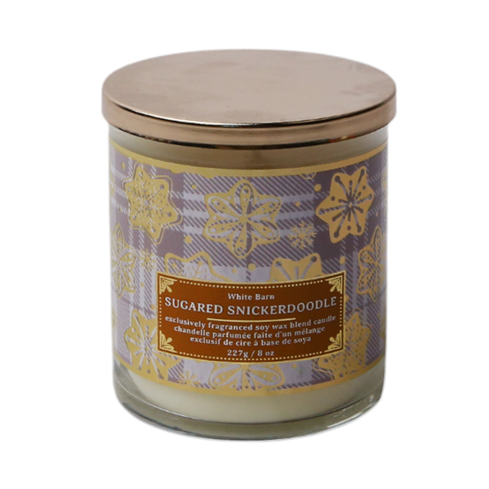 Bbw Single Wick Candle Sugared Sinkerdoodle 227G