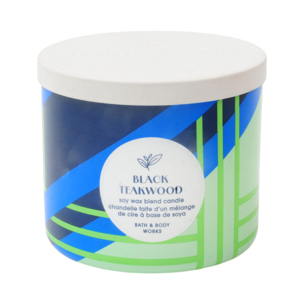 Bbw Candle 3 Wick Black Takewood 411G