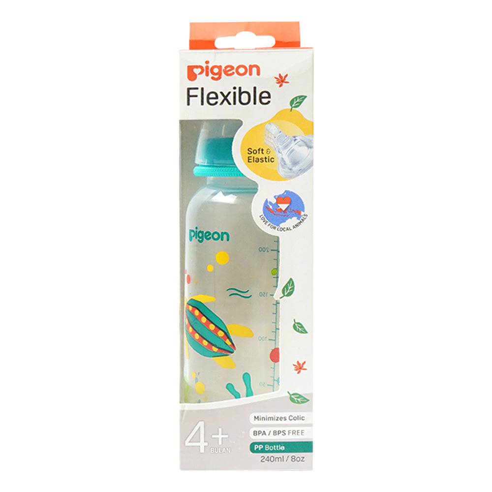 Pigeon Flexible Baby Feeding Bottle 240-ML 79405