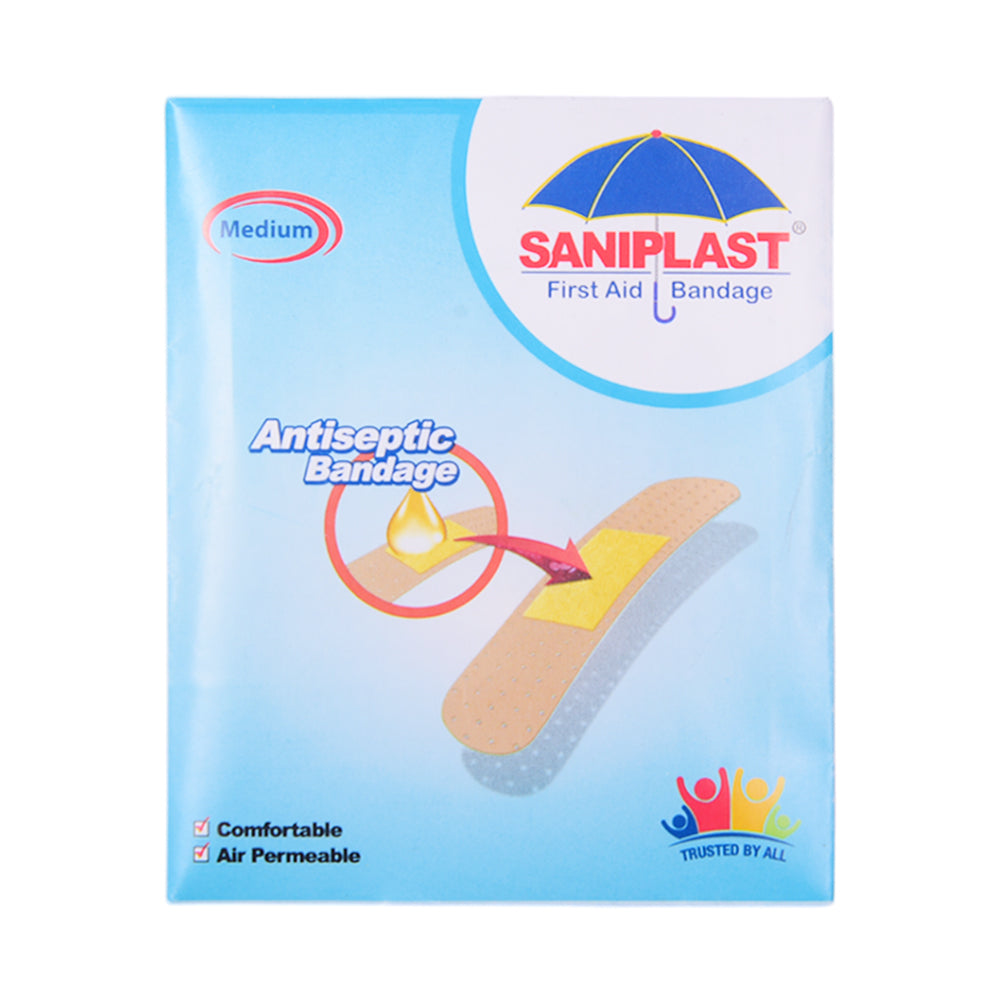 Saniplast Antiseptic Bandage 10 Strips