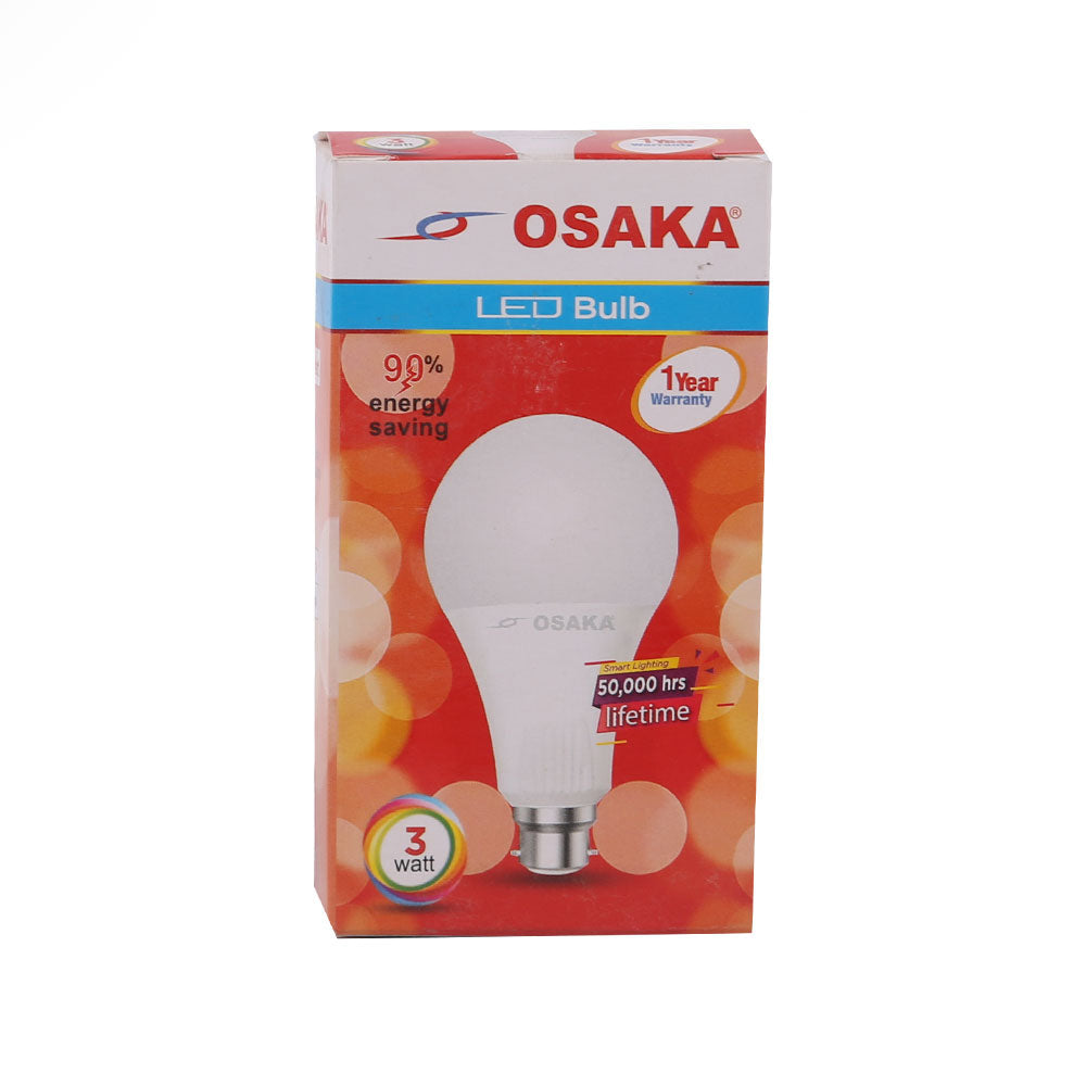 Osaka 3 Watt Day Light Led Bulb B22