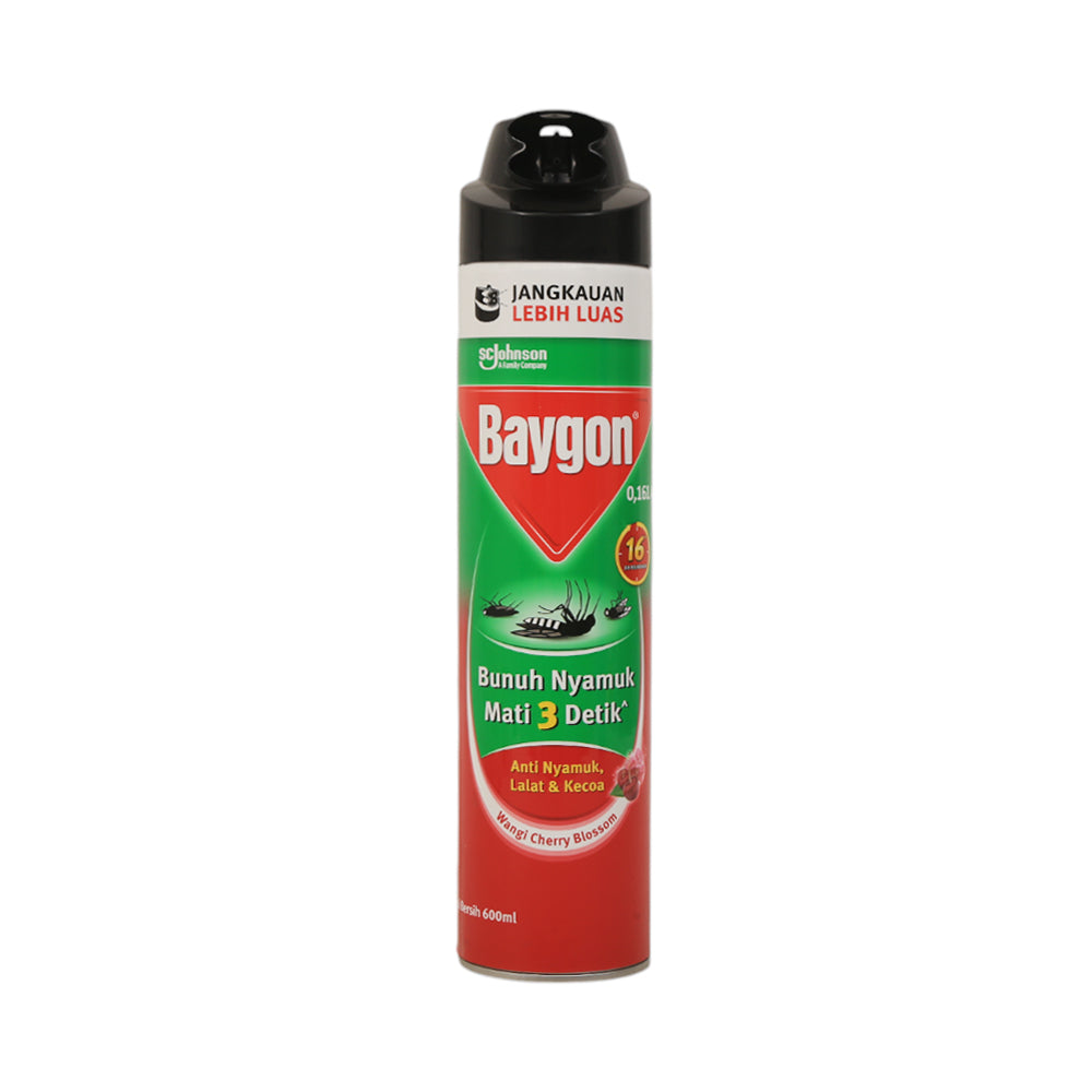 Baygon Insect Killer Wangi Cherry Blossom 600-ML