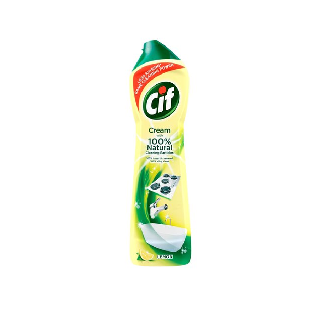 Cif Cleaner Cream Natural Lemon 500-ML