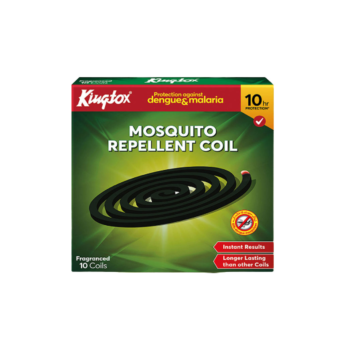Kingtox Mosquito Coil Green 10Pc Pack